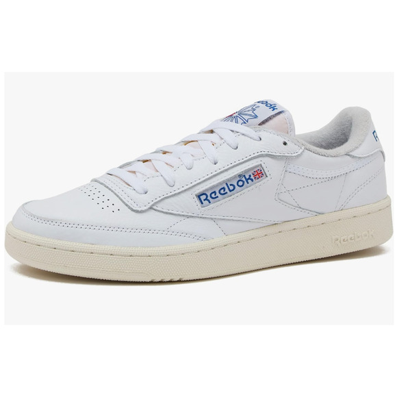 Reebok Unisex-Adult Club C 85 Vintage,FTWWHT/Chalk/VECBLU, Men's 9 - Picture 1 of 8